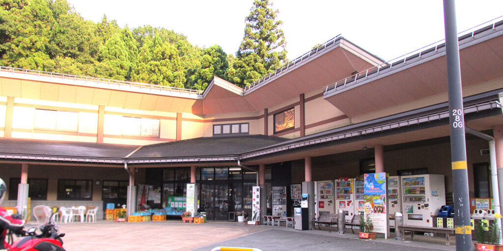 道の駅マキノ追坂峠様の外観。